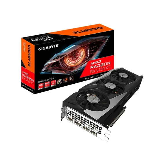 ВИДЕОКАРТА GIGABYTE GV-R675XTGAMING OC-12GD, 12ГБ GDDR6 192БИТ