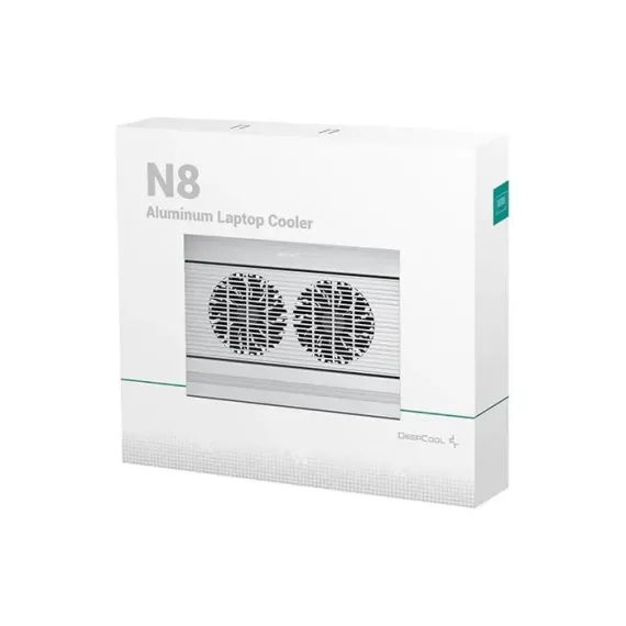 ОХЛАЖДАЮЩАЯ ПОДСТАВКА ДЛЯ НОУТБУКА DEEPCOOL N8, 17", БЕЛЫЙ