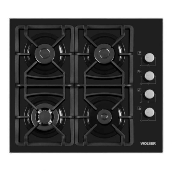 PLITA DE GAZ INCORPORABILA WOLSER WL- F 6401 GT IC  BLACK FFD