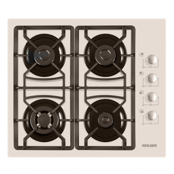 PLITA DE GAZ INCORPORABILA WOLSER WL- F 6401 GT IC  IVORY