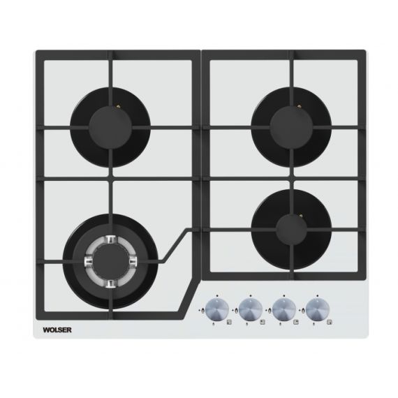 PLITA DE GAZ INCORPORABILA WOLSER WL-6400 GBN Q WHITE