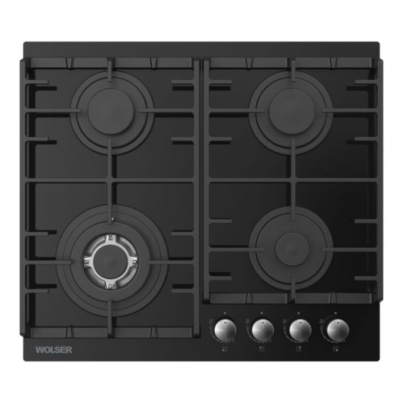 ВАРОЧНАЯ ГАЗОВАЯ ПОВЕРХНОСТЬ WOLSER  WL-BRD 6400 GBN BLACK