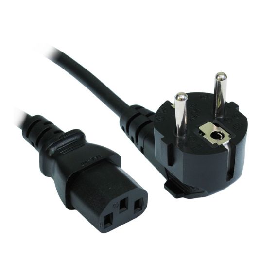 POWER CORD SPACER EURO PLUG 1M