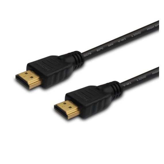 CABLE HDMI M TO HDMI M  10M  V1.4  SAVIO CL-34 GOLD-PLATED, ETHERNET / 3D