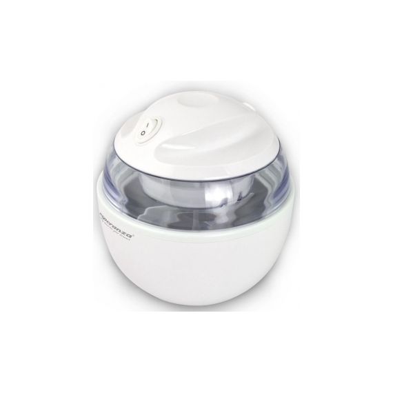 ICE CREAM MAKER ESPERANZA VANILLA EKI001, FREEZER BUCKET CAPACITY: 0.6 L, MAX VOLUME OF ICE CREAM MIXTURE: 0.3 L, TIME TO FREEZE A FREEZER BUCKET: 12