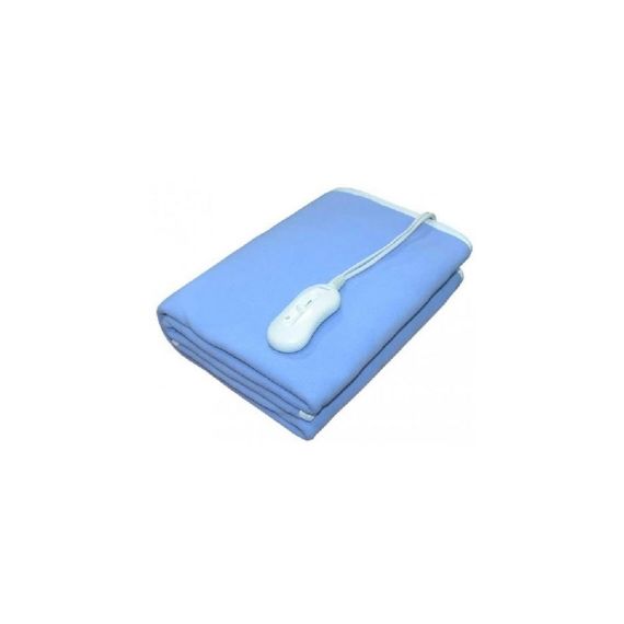 HEATING BLANKET ESPERANZA BLUE VELVET EHB001, 150X80CM, 60W, TEMP: 32-37°C, 40-45°C, 50-60°C, MATERIAL: POLAR FLEECE/100% POLYESTER, ELECTRIC CABLE LE