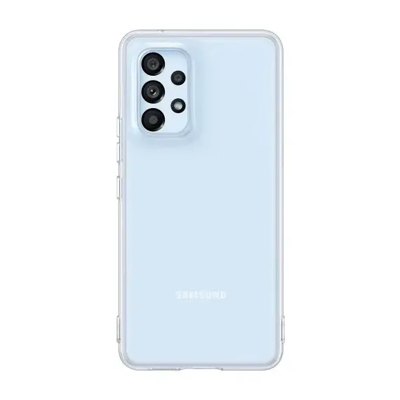 HUSA SAMSUNG SOFT CLEAR COVER FOR GALAXY A53, TRANSPARENT