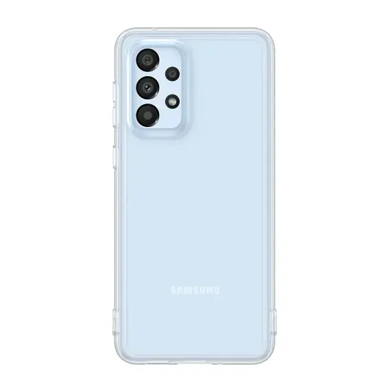 HUSA SAMSUNG SOFT CLEAR COVER FOR GALAXY A33, TRANSPARENT
