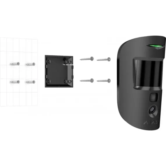 DETECTOR DE MISCARE AJAX MOTIONCAM, NEGRU
