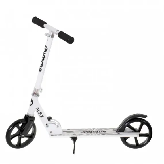 TROTINETA CU 2 ROTI PENTRU COPII GIMME ALEX, ALB