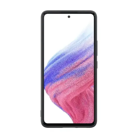 HUSA SAMSUNG SILICONE COVER GALAXY A53, NEGRU