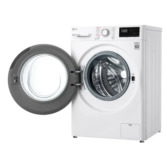 СТИРАЛЬНАЯ МАШИНА LG F2WV3S7S3E, 7КГ, БЕЛЫЙ