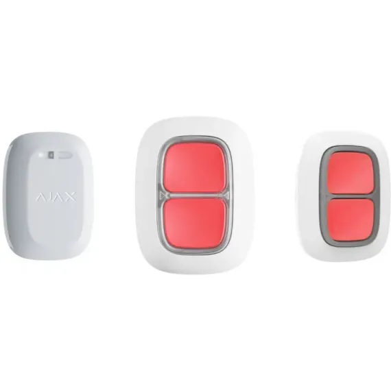 БЕСПРОВОДНАЯ ТРЕВОЖНАЯ КНОПКА AJAX DOUBLEBUTTON, БЕЛЫЙ