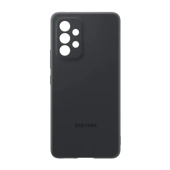 HUSA SAMSUNG SILICONE COVER GALAXY A73, NEGRU