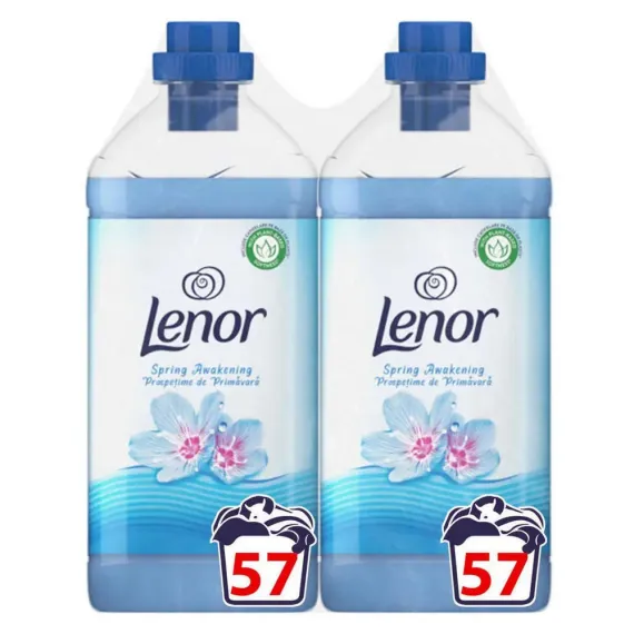 КОНДИЦИОНЕР ДЛЯ БЕЛЬЯ LENOR SPRING AWAKENING, 1.7 Л + 1.7 Л