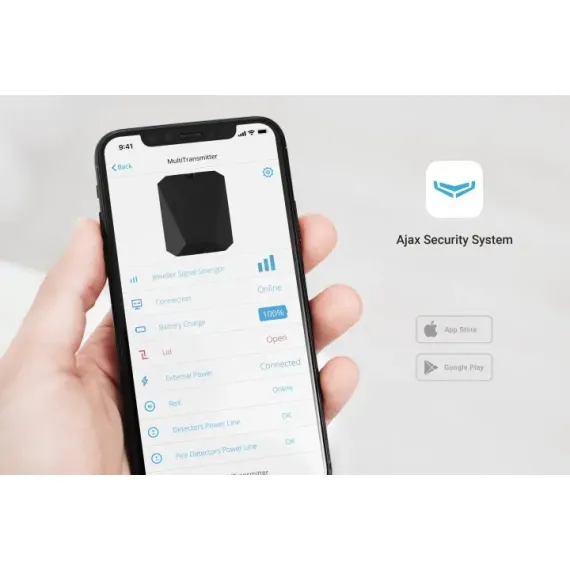 TRANSMI?ATOR AJAX MULTITRANSMITTER, NEGRU