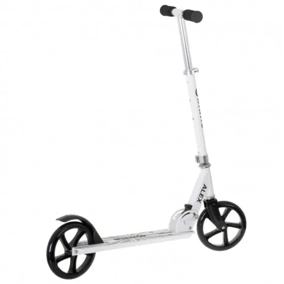 TROTINETA CU 2 ROTI PENTRU COPII GIMME ALEX, ALB