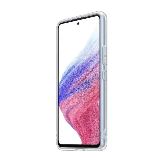 HUSA SAMSUNG SOFT CLEAR COVER FOR GALAXY A53, TRANSPARENT