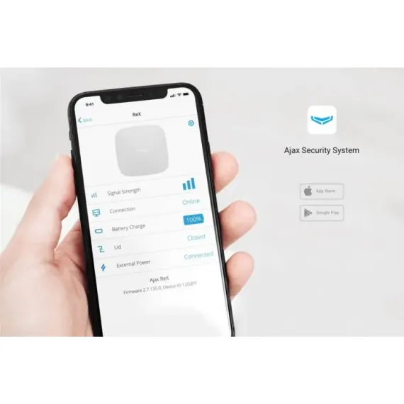 РЕТРАНСЛЯТОР РАДИОСИГНАЛА AJAX REX, ЧЁРНЫЙ