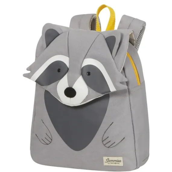 RUCSAC PENTRU COPII SAMSONITE HAPPY SAMMIES ECO, POLIESTER, GRI