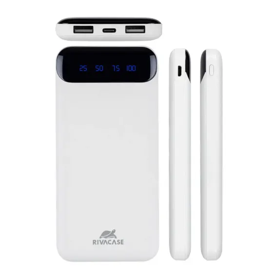 ACUMULATOR EXTERN RIVACASE VA2240, 10000MAH, ALB