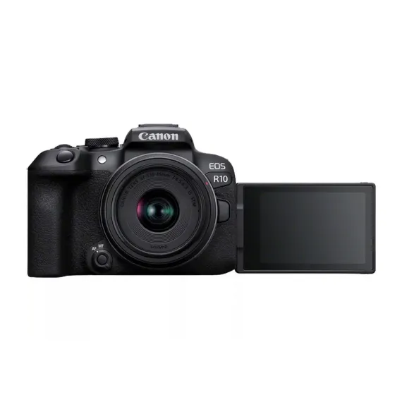 APARAT FOTO MIRRORLESS CANON EOS R10 BODY & ADAPTER, NEGRU