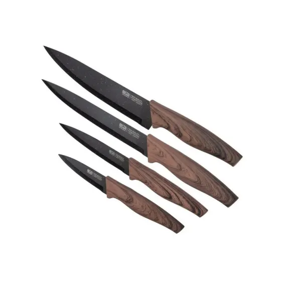 НАБОР НОЖЕЙ RESTO 95501, КОРИЧНЕВЫЙ