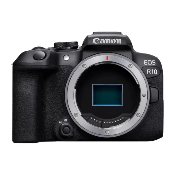APARAT FOTO MIRRORLESS CANON EOS R10 + RF-S 18-45 IS STM & ADAPTER, NEGRU