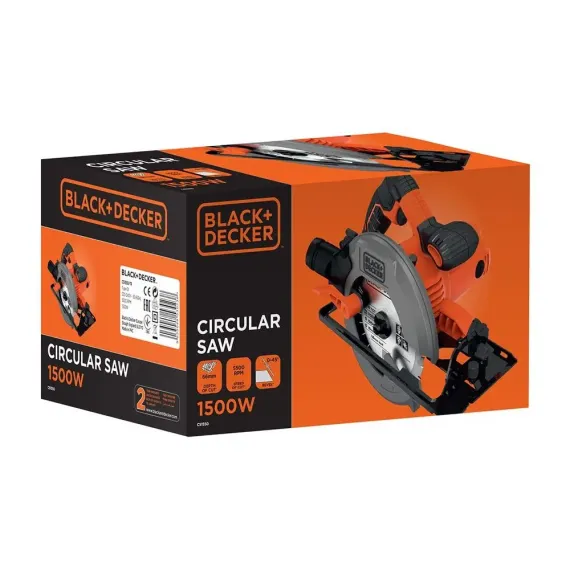 FIERASTRAU CIRCULAR BLACK+DECKER CS1550-QS