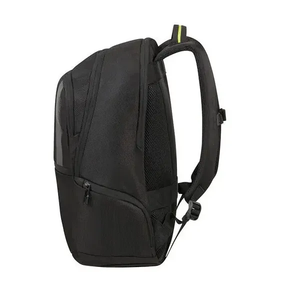 RUCSAC PENTRU LAPTOP AMERICAN TOURISTER WORK-E, 15.6", TEXTIL, NEGRU