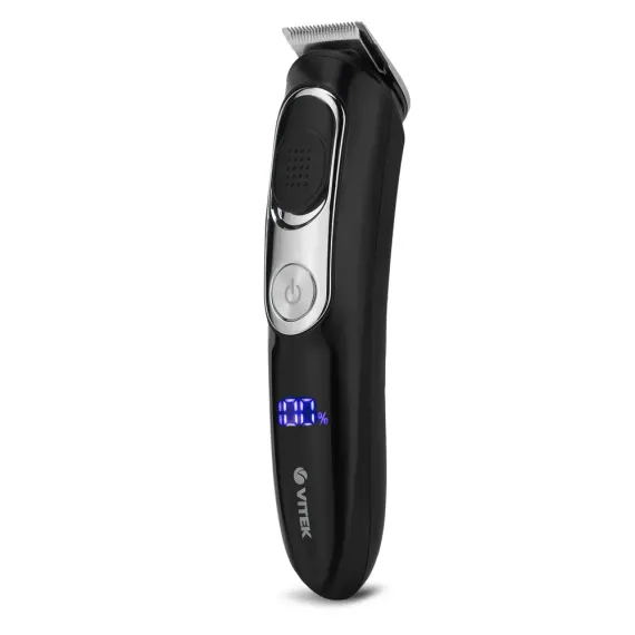 TRIMMER PENTRU BARBATI VITEK VT-2549, NEGRU | ARGINTIU