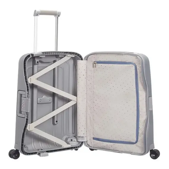 VALIZA PENTRU BAGAJ SAMSONITE S'CURE, 34L, ARGINTIU