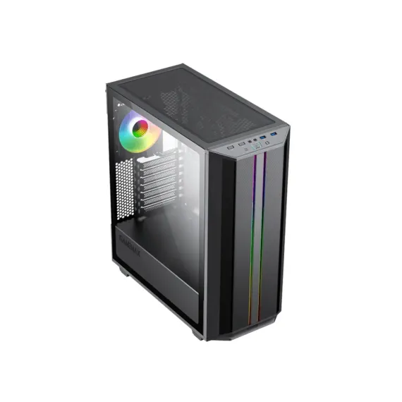 КОМПЬЮТЕРНЫЙ КОРПУС GAMEMAX PRECISION, MIDI-TOWER, ATX, ЧЁРНЫЙ