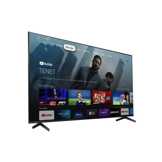 55" LED SMART ТЕЛЕВИЗОР SONY KD55X80KAEP, 3840 X 2160 4K, ANDROID TV, ЧЁРНЫЙ