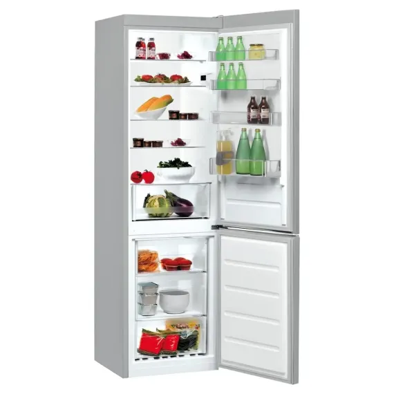 FRIGIDER INDESIT LI9 S1E S, ARGINTIU