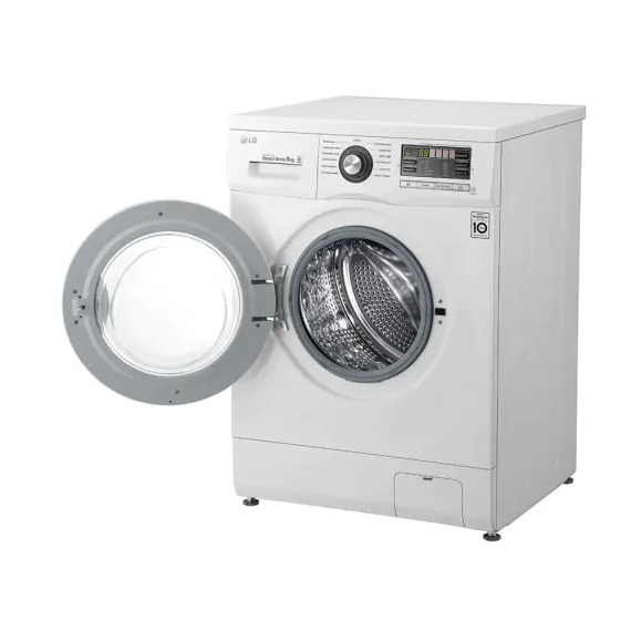 СТИРАЛЬНАЯ МАШИНА LG F1096TD3, 8КГ, БЕЛЫЙ