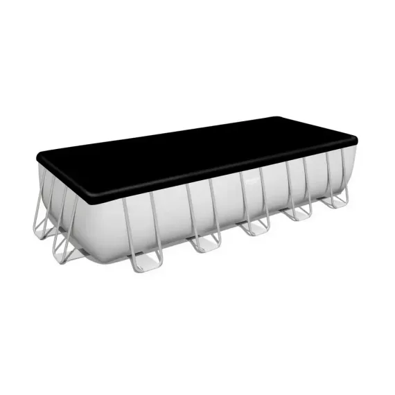 PISCINA CU CADRU METALIC BESTWAY POWER STEEL, 19281L, GRI, 6942138982978