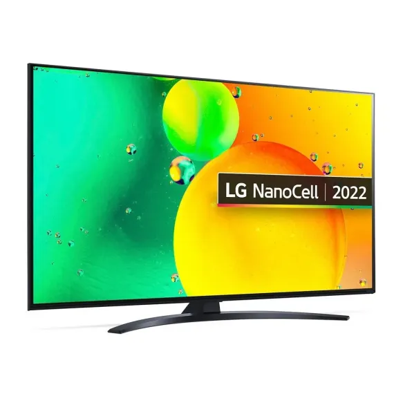 55" NANOCELL SMART TV LG 55NANO766QA, 3840X2160 4K UHD, WEBOS, NEGRU