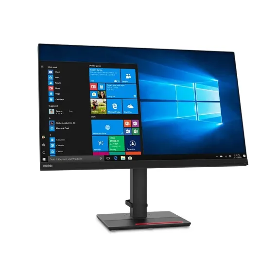 31.5 LENOVO THINKVISION, T32P-20, BLACK, IPS, 3840X2160,60HZ,4MS,350CD,3M:1,HDMI+DP+USB+TYPEC,PIVOT