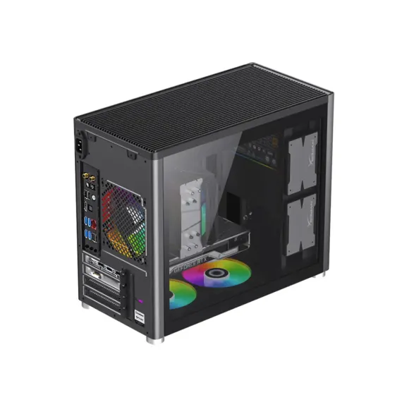 КОМПЬЮТЕРНЫЙ КОРПУС GAMEMAX SPARK, MINI-TOWER, ATX, СЕРЫЙ