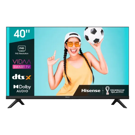 40" LED SMART TV HISENSE 40A4BG, 1920X1080 FHD, VIDAA U OS, NEGRU
