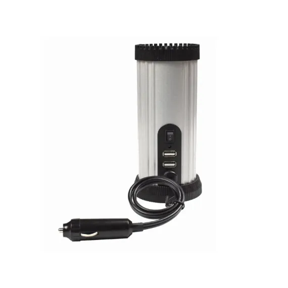 АВТОМОБИЛЬНЫЙ ИНВЕРТОР ENERGENIE EG-PWC150-01, 150ВТ, СЕРЕБРИСТЫЙ