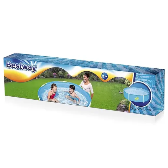КАРКАСНЫЙ БАССЕЙН BESTWAY 56283, 580Л, ГОЛУБОЙ, 56283