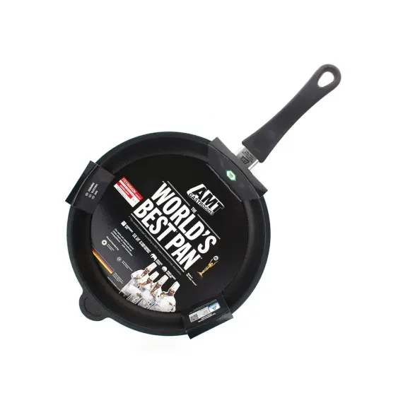 СКОВОРОДА AMT GASTROGUSS AMT-528-E, 1,9Л, 28СМ, ЧЁРНЫЙ