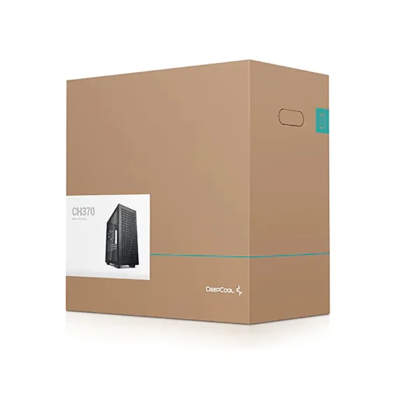 CARCASA PC DEEPCOOL CH370, MINI-TOWER, ATX PS2 , NEGRU