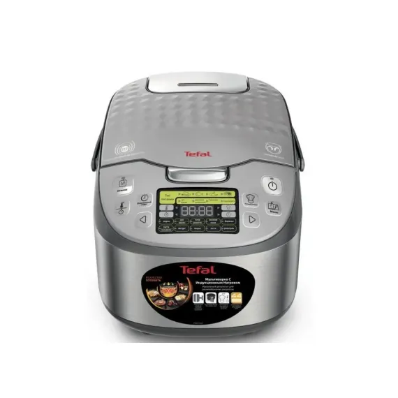 МУЛЬТИВАРКА TEFAL RK807D34, СЕРЕБРИСТЫЙ