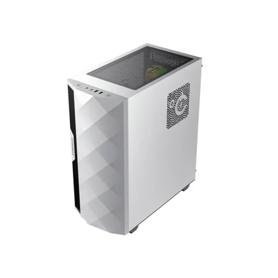 КОМПЬЮТЕРНЫЙ КОРПУС GAMEMAX DIAMOND COC, MIDI-TOWER, ATX, БЕЛЫЙ