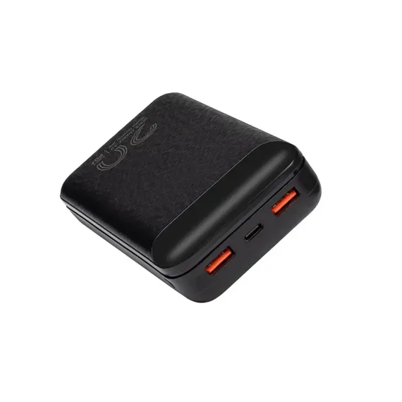 ACUMULATOR EXTERN RIVACASE VA2580, 20000MAH, NEGRU