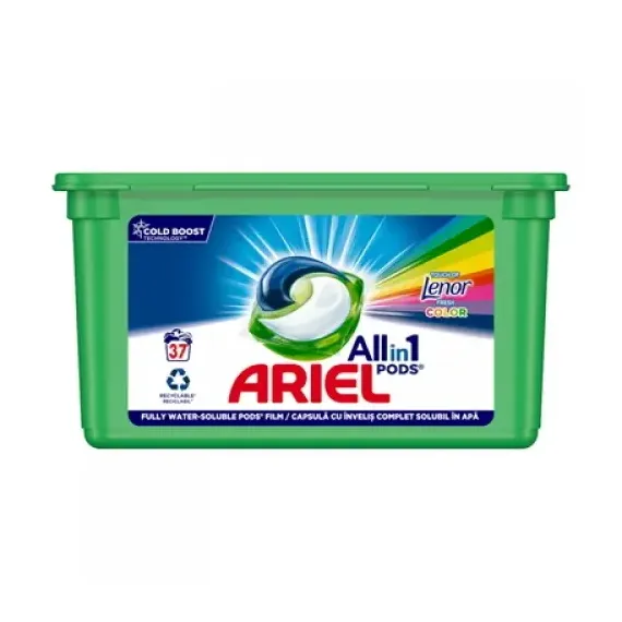 КАПСУЛЫ ALL IN ONE ARIAL TOUCH OF LENOR, 37 ШТ