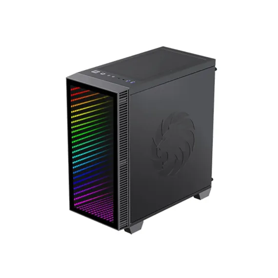 CARCASA PC GAMEMAX H608, MINI-TOWER, ATX, NEGRU